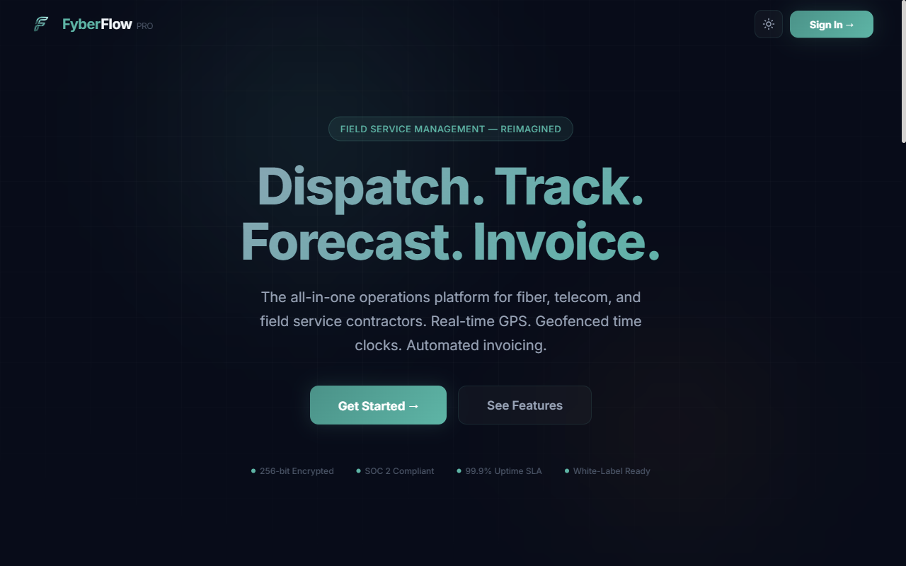 FyberFlow Pro Landing Page